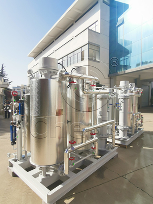 स्वचालित अलार्म फंक्शन के साथ गैस उत्पादन स्टील नाइट्रोजन शुद्धिकरण प्रणाली
